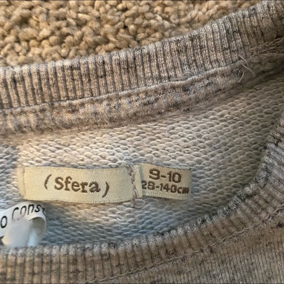 💥bundle kids swatshirts size9/10 gray condition - Picture 2 of 5